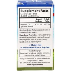 Carlson Labs Super Daily D3 4000 IU 10ml