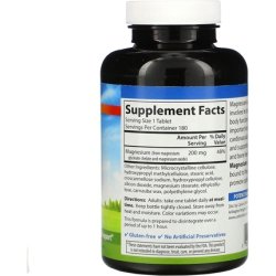 Carlson Labs Chelated Magnesium 200mg 180 Tablets