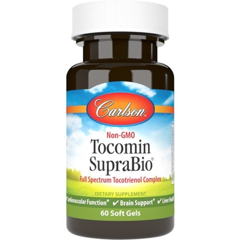 Carlson Labs Tocomin SupraBio Softgels 60