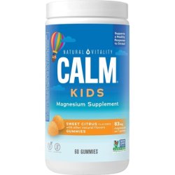 Natural Vitality Calm Kids Sweet Citrus 60 Gummies