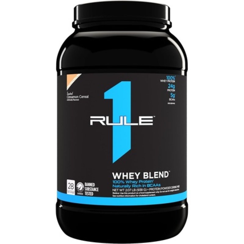 Rule One R1 Whey Blend Toasted Cinnamon Cereal 938g