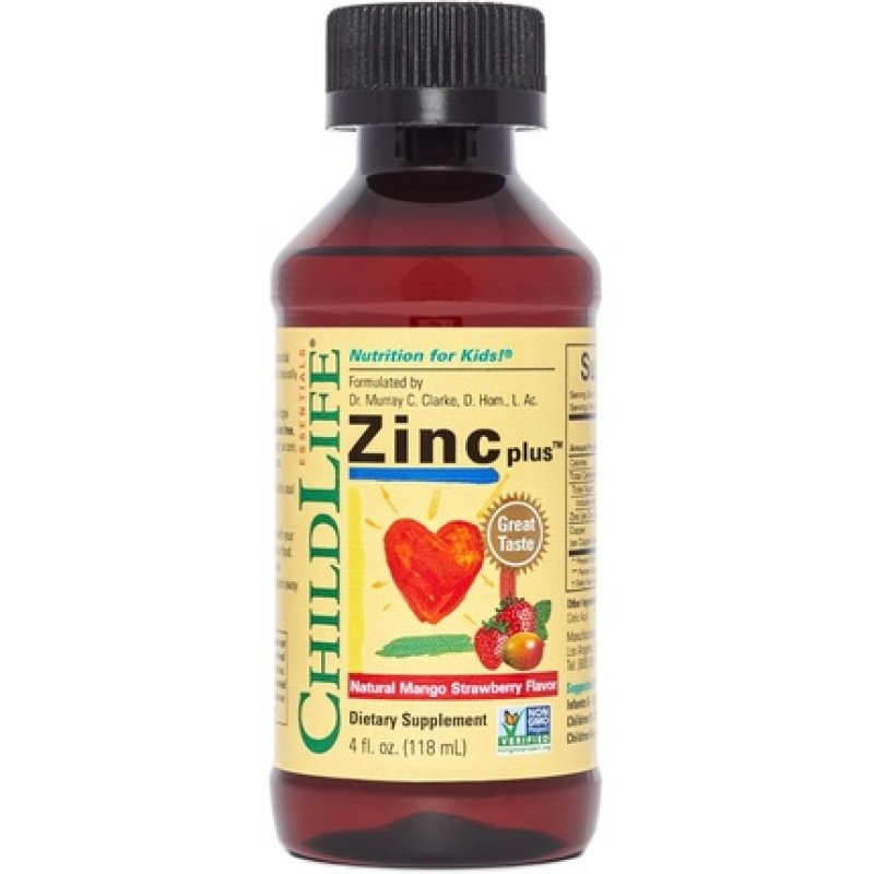 Childlife Essentials Liquid Zinc Plus Zinc Supplements for Kids
