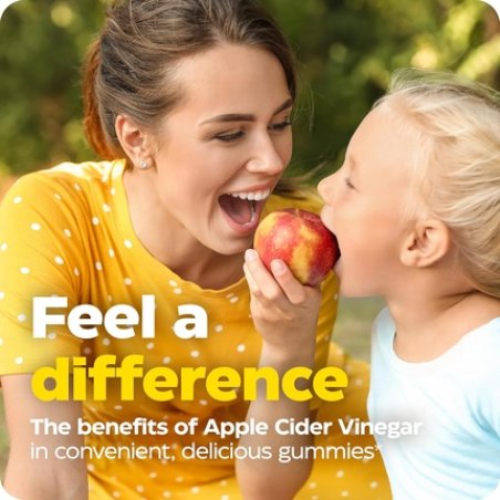 Enzymedica Apple Cider Vinegar Gummies Made with The Mother - 12 Organic