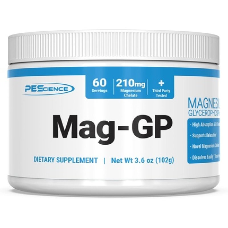Pescience Mag-GP Magnesium Glycerophosphate Chelate 60 Servings