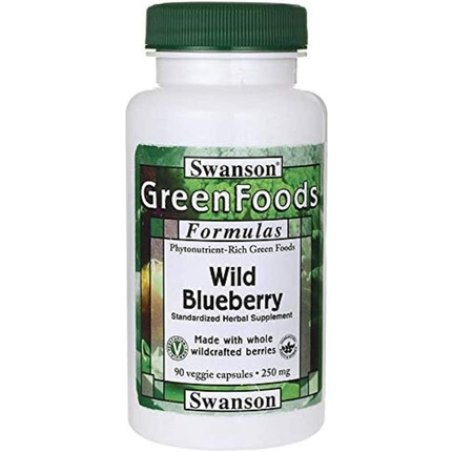 Wild Blueberry 250mg 90 Vcaps