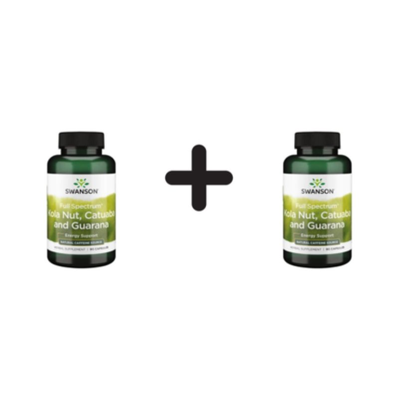 Swanson Full Spectrum Kola Nut Catuaba & Guarana 180g