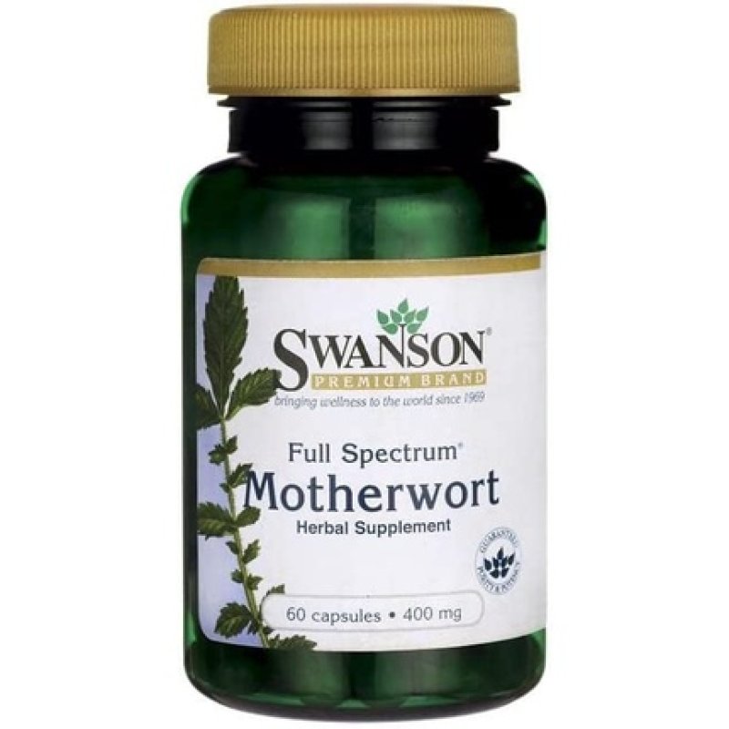 Swanson Full Spectrum Motherwort 400mg 60 Capsules