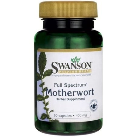 Swanson Full Spectrum Motherwort 400mg 60 Capsules