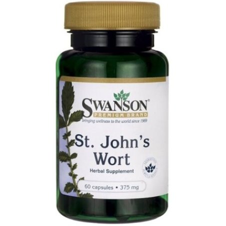 Swanson St. John's Wort 375mg 60 Capsules