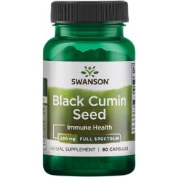 Swanson Full Spectrum Black Cumin Seed 400mg 60 Capsules