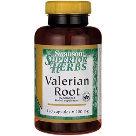 Swanson Standardized Valerian Root 200mg 120 Capsules