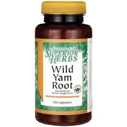 Swanson Wild Yam Root 405mg 100 Capsules