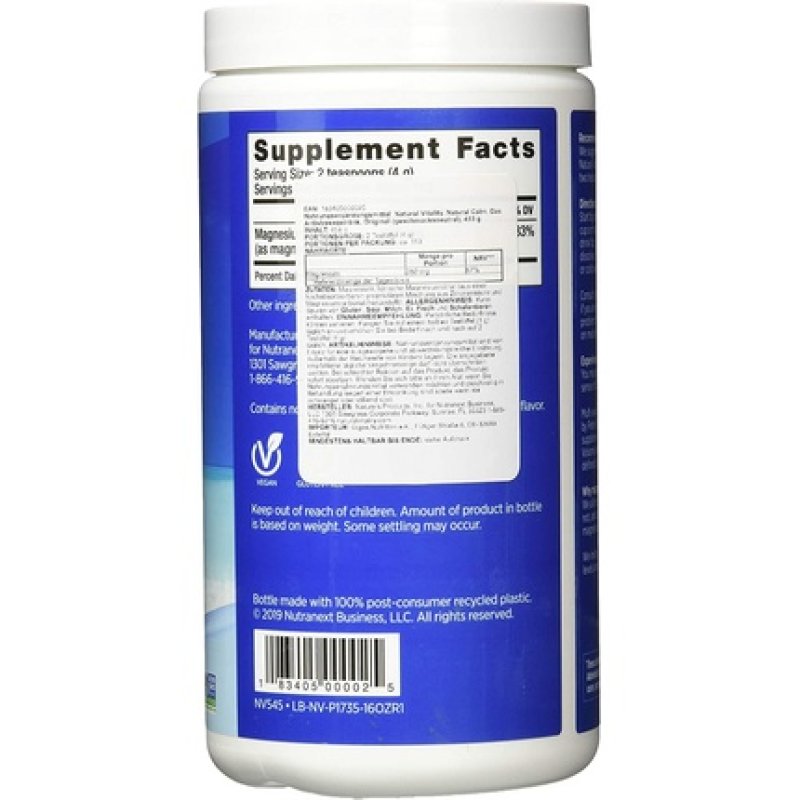 Natural Vitality Natural Calm Original Anti-Stress Drink 453g