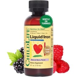 Childlife Essentials Liquid Iron Supplements for Kids