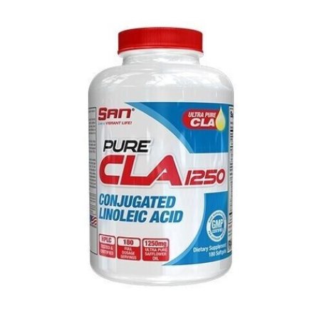 San Pure CLA 1250 Softgels 180 Count 288g Unsaturated Fatty Acids