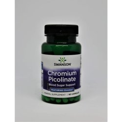 Swanson Chromium Picolinate 200mcg 60 Capsules