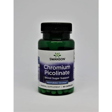 Swanson Chromium Picolinate 200mcg 60 Capsules