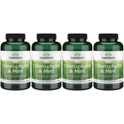 Swanson Chlorophyllin & Mint 500 Chewable Tablets
