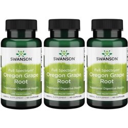 Swanson Full Spectrum Oregon-Grape Root 400mg 60 Capsules