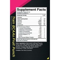 Rule One R1 Train BCAAs Fruit Punch 25 Servings 378g