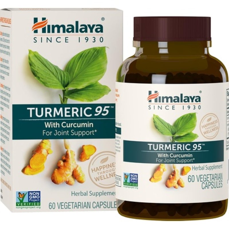 Himalaya Turmeric 95 Supplement with Curcumin for Joint and Muscle Health