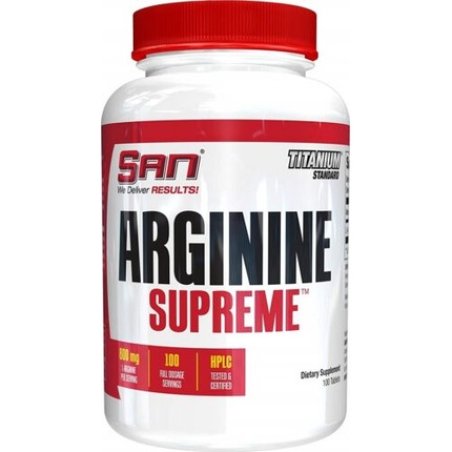 San Arginine Supreme 100 Capsules