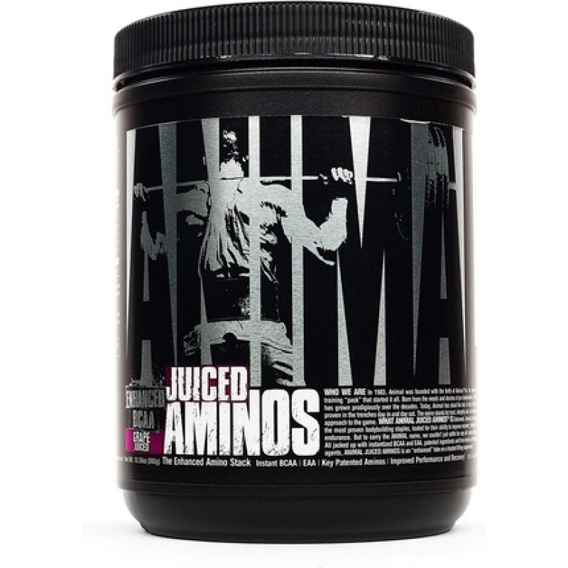 Animal Juiced Aminos BCAA/EAA Matrix Plus Amino Acid Blend Grape 30 Servings 13.58 Ounce
