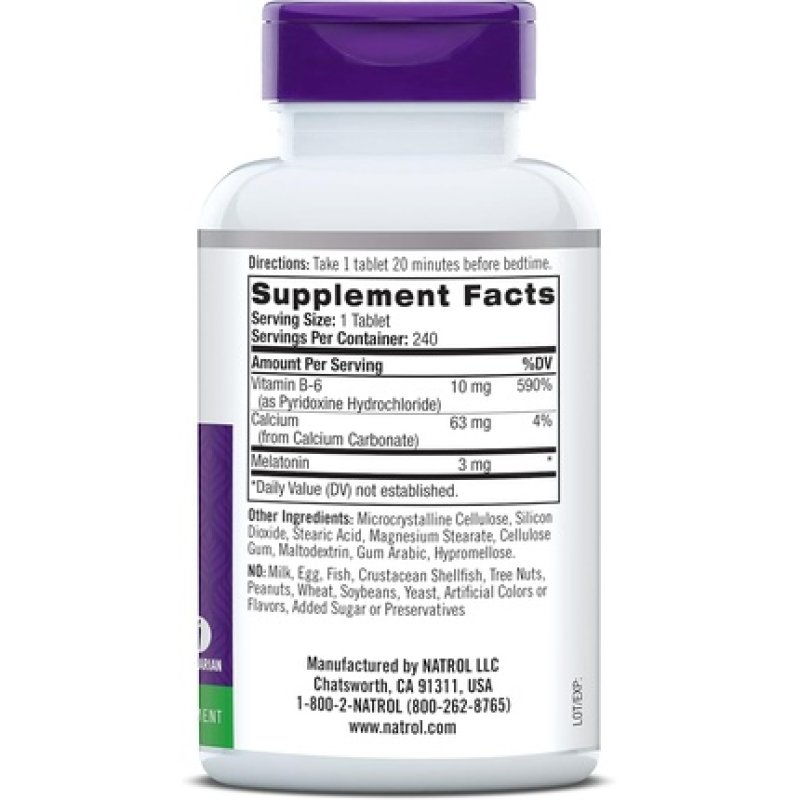 Natrol Melatonin Helps You Fall Asleep Faster and Stay Asleep Longer