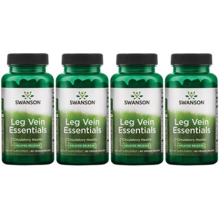 Swanson Delayed-Release Leg Vein Essentials 60 Veg Capsules