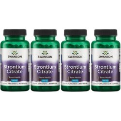 Swanson Strontium Citrate 340mg 60 Capsules