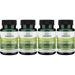 Swanson Full Spectrum Onion Bulb 400mg Herbal Supplement 60 Capsules