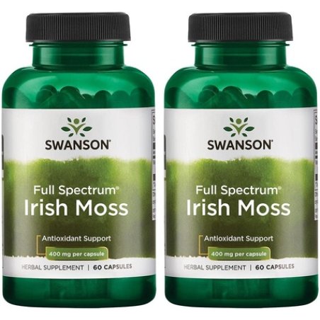 Swanson Full Spectrum Irish Moss 400mg 60 Capsules