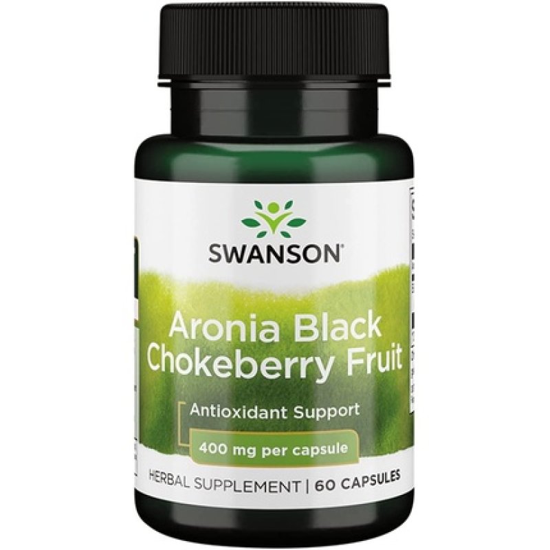 Swanson Full Spectrum Aronia Chokeberry 400mg 60 Capsules