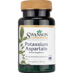 Potassium Aspartate 99mg 60 Capsules