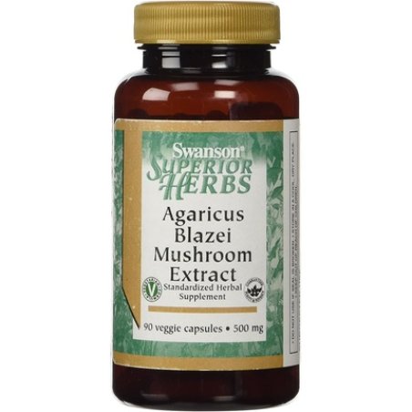 Agaricus Blazei Mushroom Extract 500mg 90 Capsules