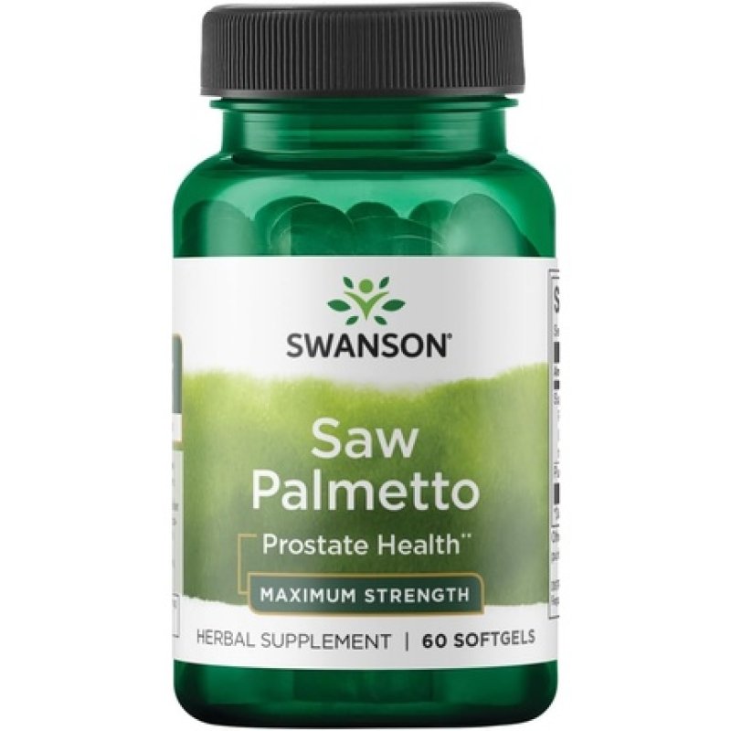 Swanson Saw Palmetto 320mg 60 Softgels