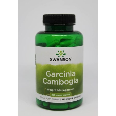 Swanson Garcinia Cambogia 250mg 120 Vegetarian Capsules