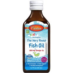 Carlson Labs Kid's The Very Finest Fish Oil Natural Mixed Berry 200ml