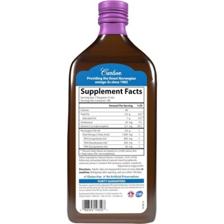 Carlson Labs The Very Finest Fish Oil Mixed Berry 500ml