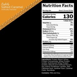 Rule One Proteins Whey Blend Lightly Salted Caramel 24g Fast-Acting Whey