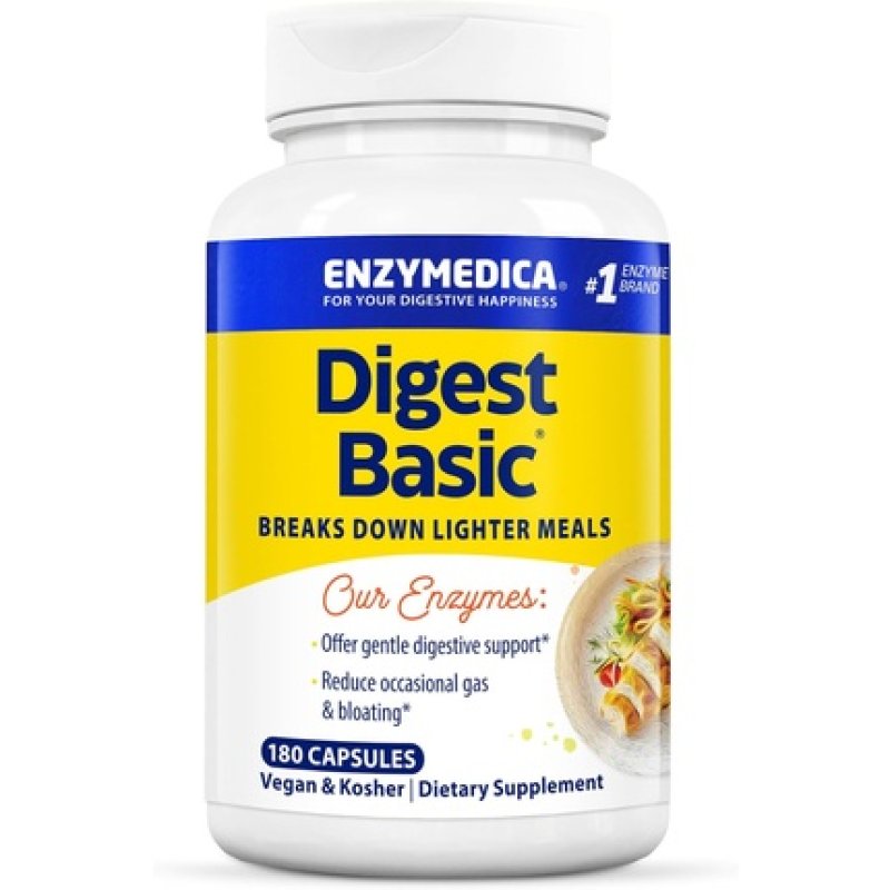Enzymedica Digest Basic Digestive Enzymes for Sensitive Stomachs
