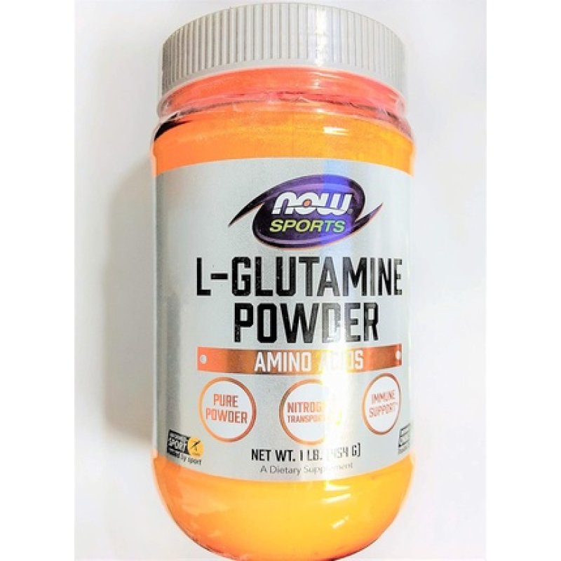 Now Foods L-Glutamine Powder 454g