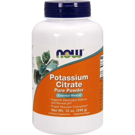 Now Foods Potassium Citrate Powder 12 Ounce