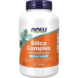 NOW Foods Silica Complex Vegetarian 500mg 180 Tablets