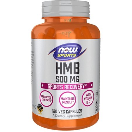 Now Foods Sports HMB 500mg Vegetarian Capsules 120