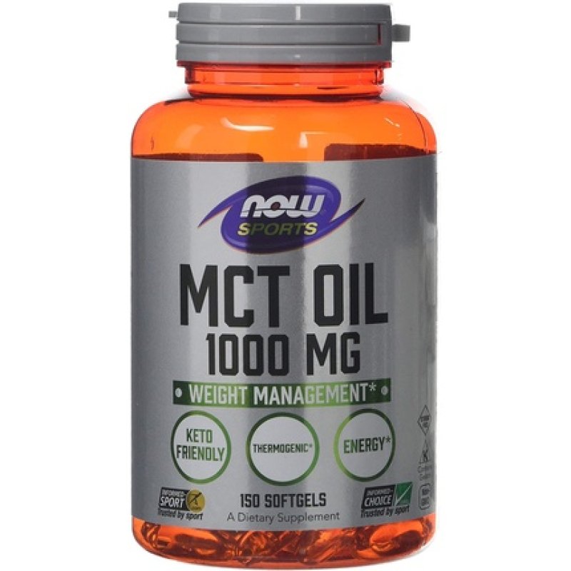 Now Foods MCT Oil Softgels 1000mg 150 Count