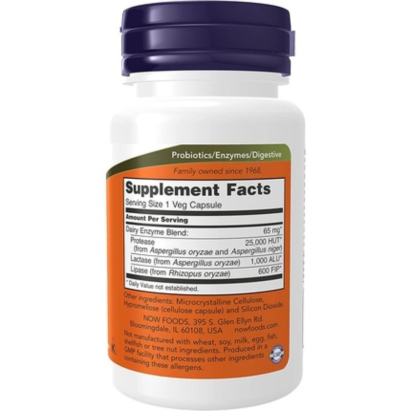 Now Foods Dairy Digest Complete 90 Vcaps