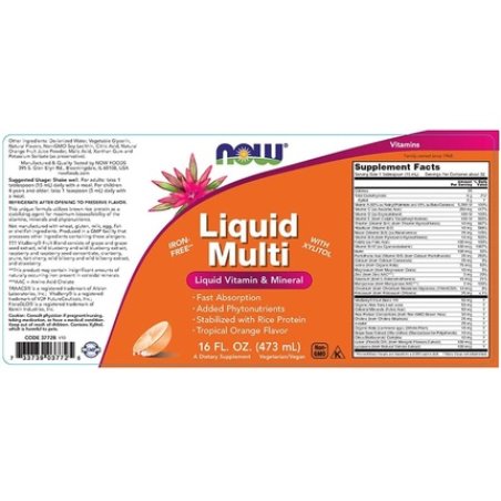 Now Foods Liquid Multi 473ml