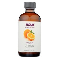 NOW Essential Oils 100% Pure Orange Oil 4 fl oz