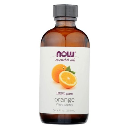 NOW Essential Oils 100% Pure Orange Oil 4 fl oz